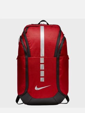 Like New - Nike Hoops Elite Pro Backpack University Red Metallic Silver Black